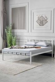 Hanah Home K90 Cama Doble Blanca (160 x 200)